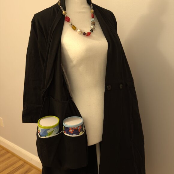 NWOT Post Surgery Recovery Robe with Drain Management Pockets - Picture 6 of 8